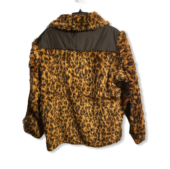 CLOT Leopard Print Puffer Bubble Coat - Picture 5 of 8